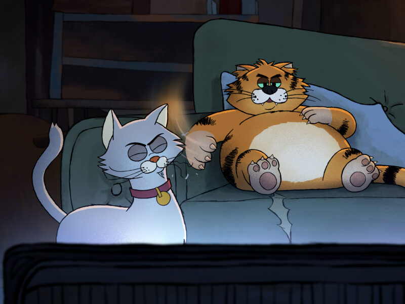 Ricky Gervais Alley Cats sur Netflix : la comédie du deuil d&rsquo;After Life renaît en animation pour adultes