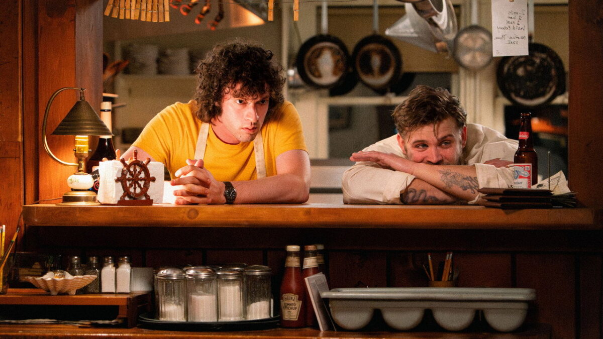 Dominic Sessa plays a young Anthony Bourdain in the A24 film Tony (2026).