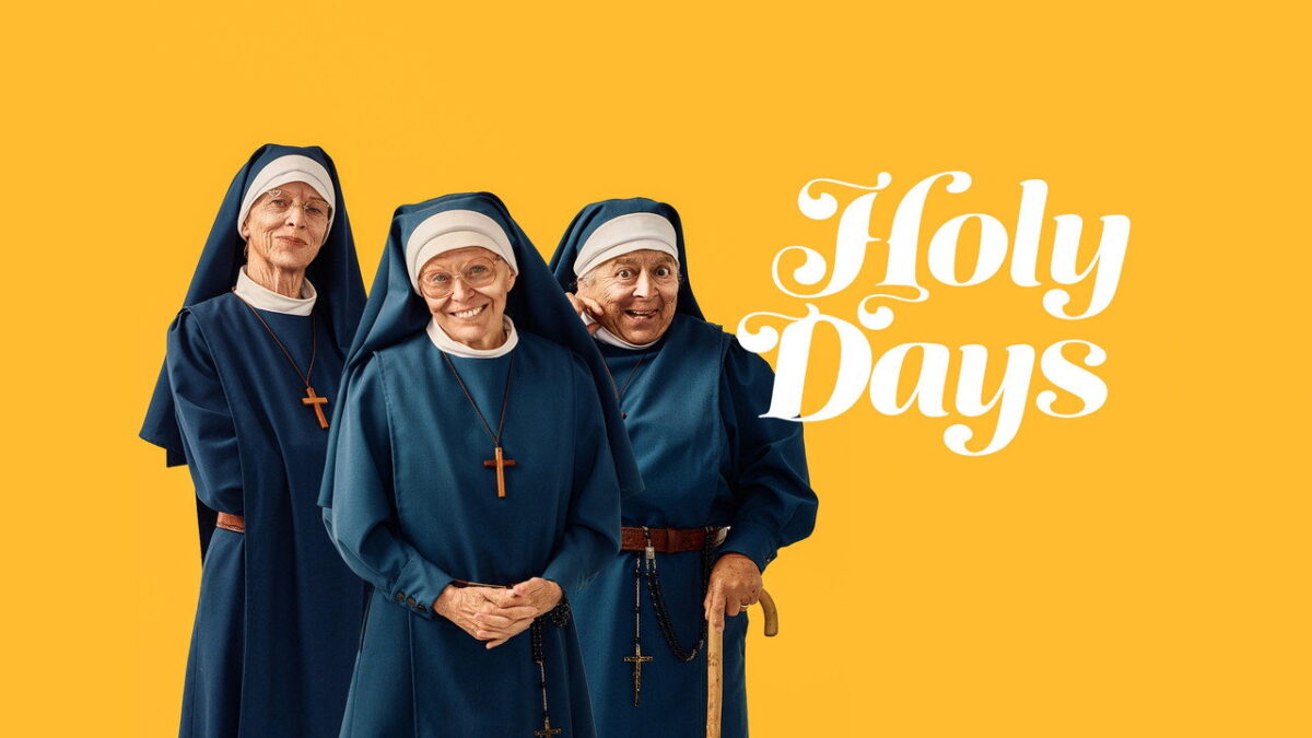 Judy Davis and Miriam Margolyes as nuns in Holy Days 2026