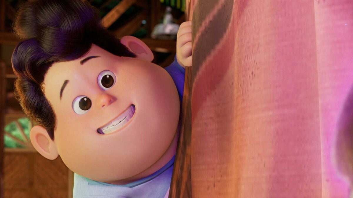 Don in a street scene from the animated film Jumbo, 2025