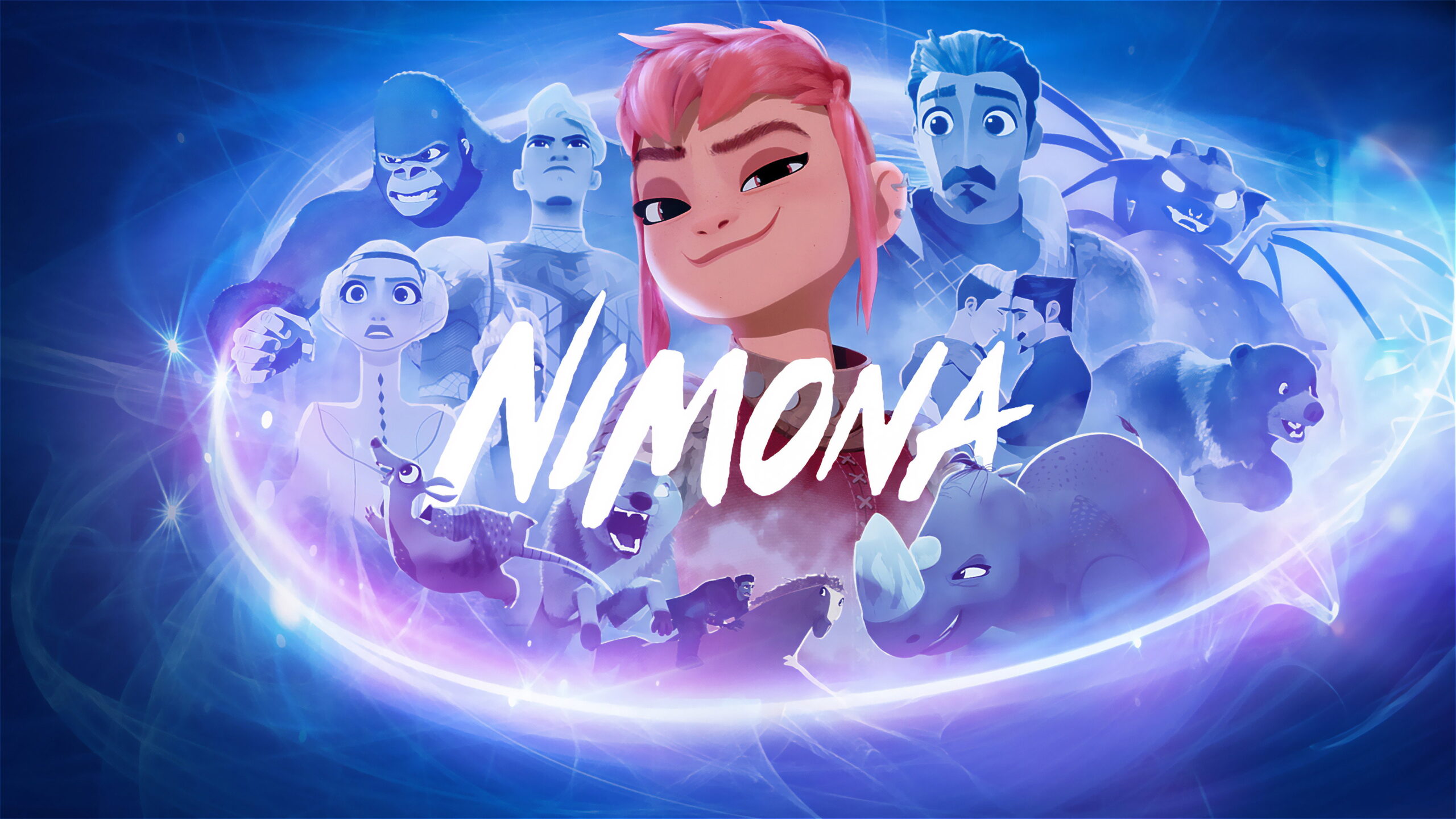 &lsquo;Nimona&rsquo; (2023) Film d&rsquo;animation sur Netflix : Enchanteur et classiquement futuriste