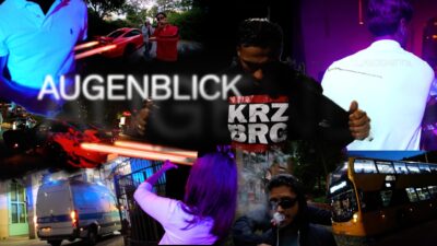 Still from the official music video for PASHANIM's single Augenblick
