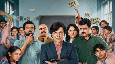 Kay Kay Menon as a headmaster in a still from the Prime Video series Adarsh Baal Vidyalaya