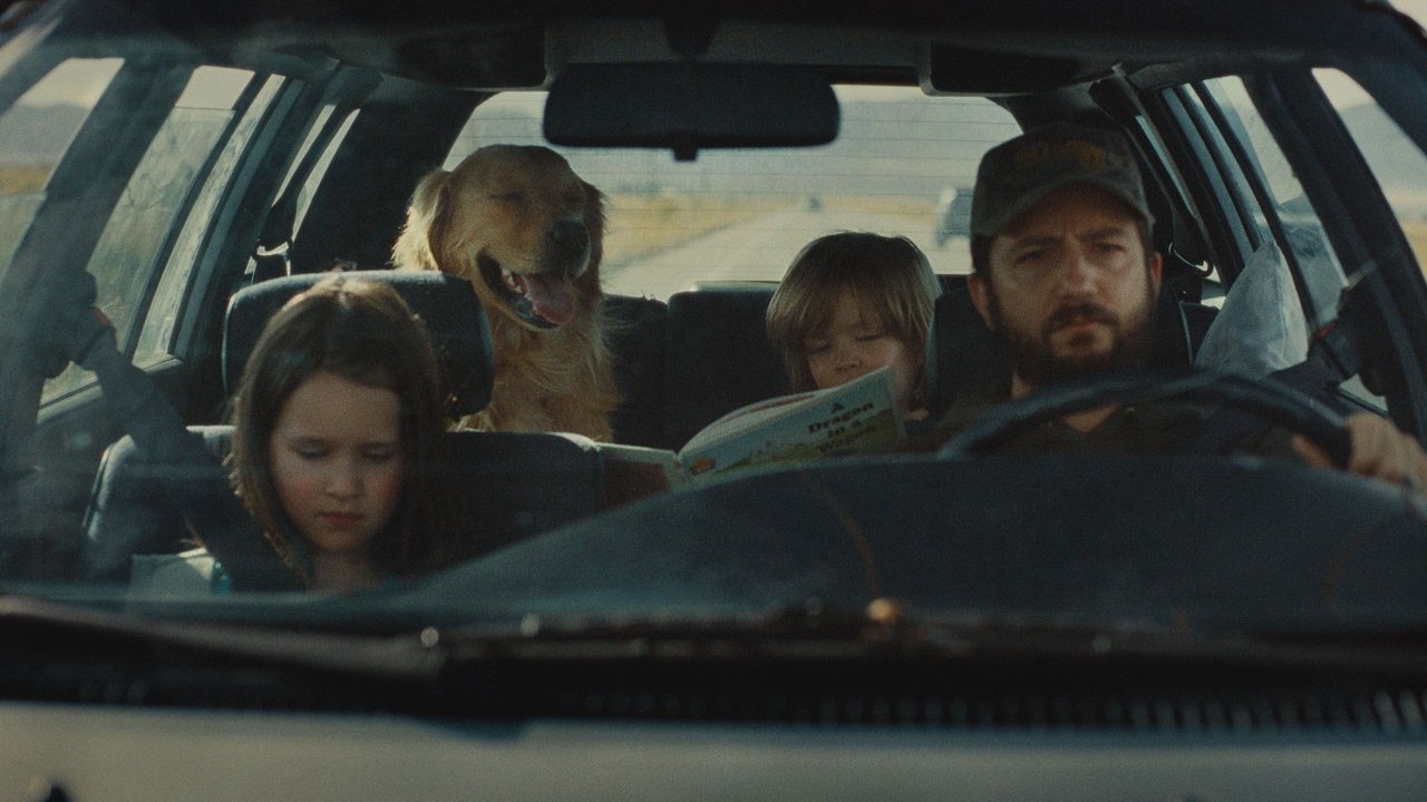 John Magaro drives his two children across the American West in Cole Webley's Omaha.