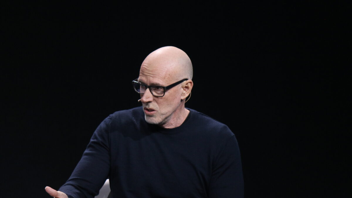 Scott Galloway, NYU professor and author, speaking at a conference
