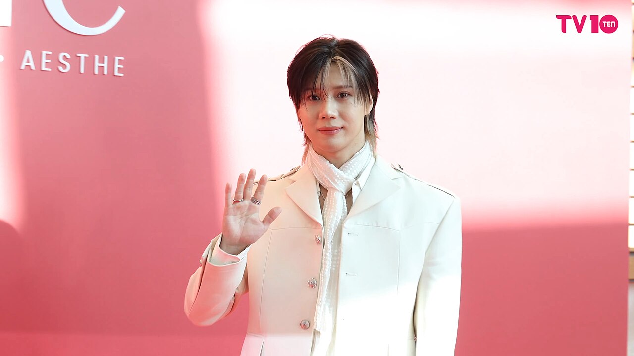 Portrait of TAEMIN at the AHC event in December 2025