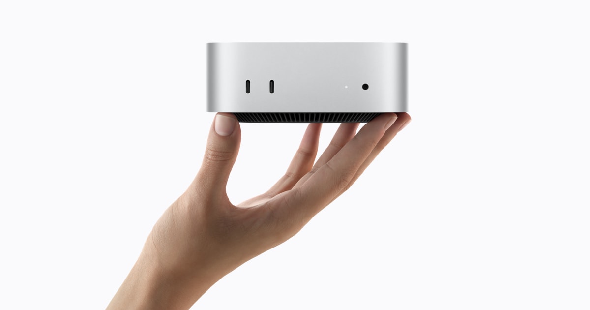 Apple presenta el Mac mini M6 con IA local por 899 dólares