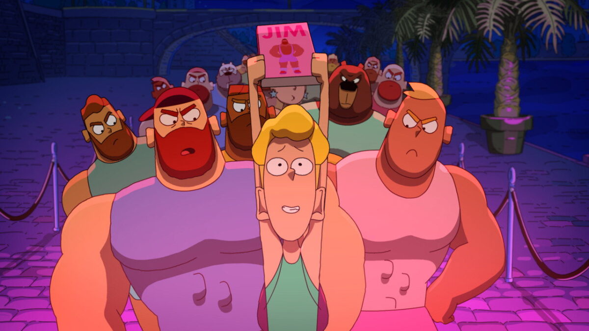 Jim Queen imagines a virus that straightens gay men, then plays it for farce