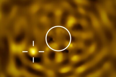 VLT/SPHERE image of Betelgeuse B (Siwarha), companion star of the red supergiant Betelgeuse, captured in December 2024