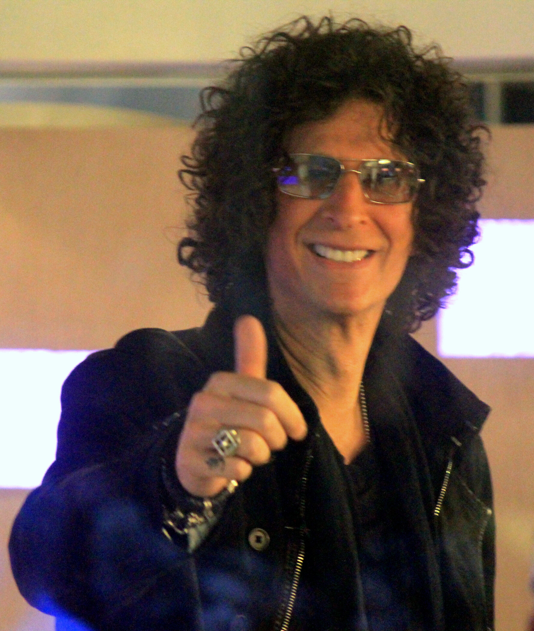 Howard Stern giving a thumbs up