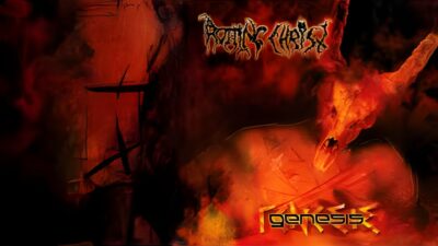 Rotting Christ performing live, promoting the Genesis album