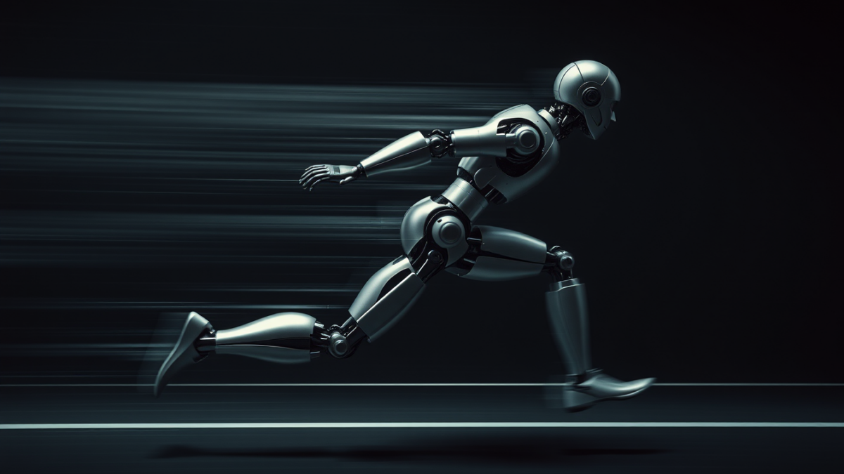 Un robot chino cubrió 100 m en 9.39 s — el mismo tardó 21.5 segundos el año pasado