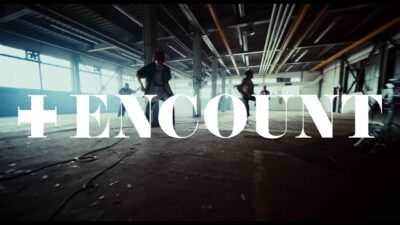 FLOW official music video still from the ＋ENCOUNT single release