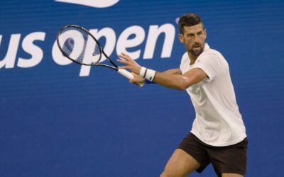 Novak Djokovic vencia no US Open até o corpo falhar