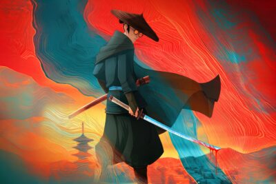 Blue Eye Samurai: violencia estilizada pero narrativa repetitiva