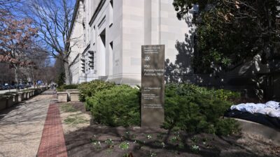The Robert F. Kennedy Department of Justice Building on Pennsylvania Avenue, Washington DC