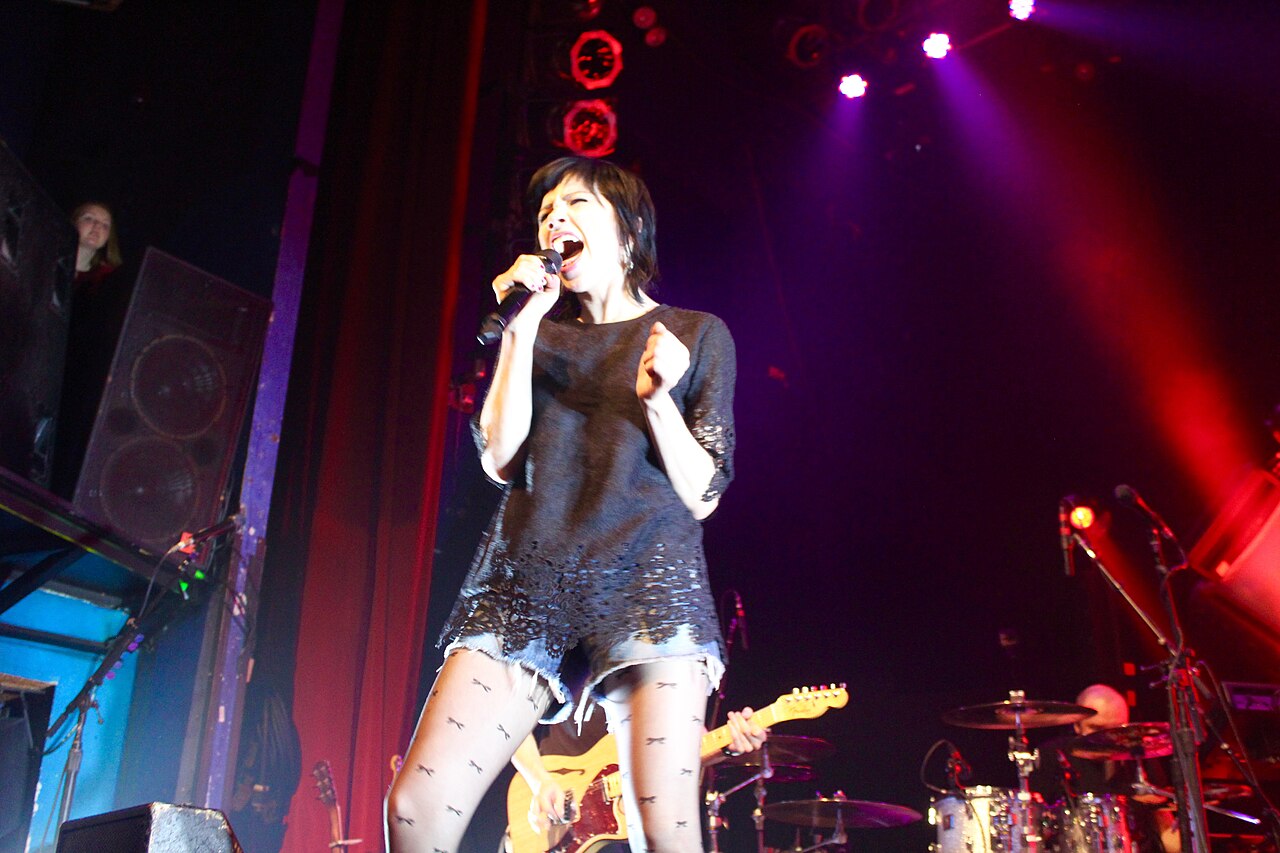 Carly Rae Jepsen performing live at Gothic Theatre