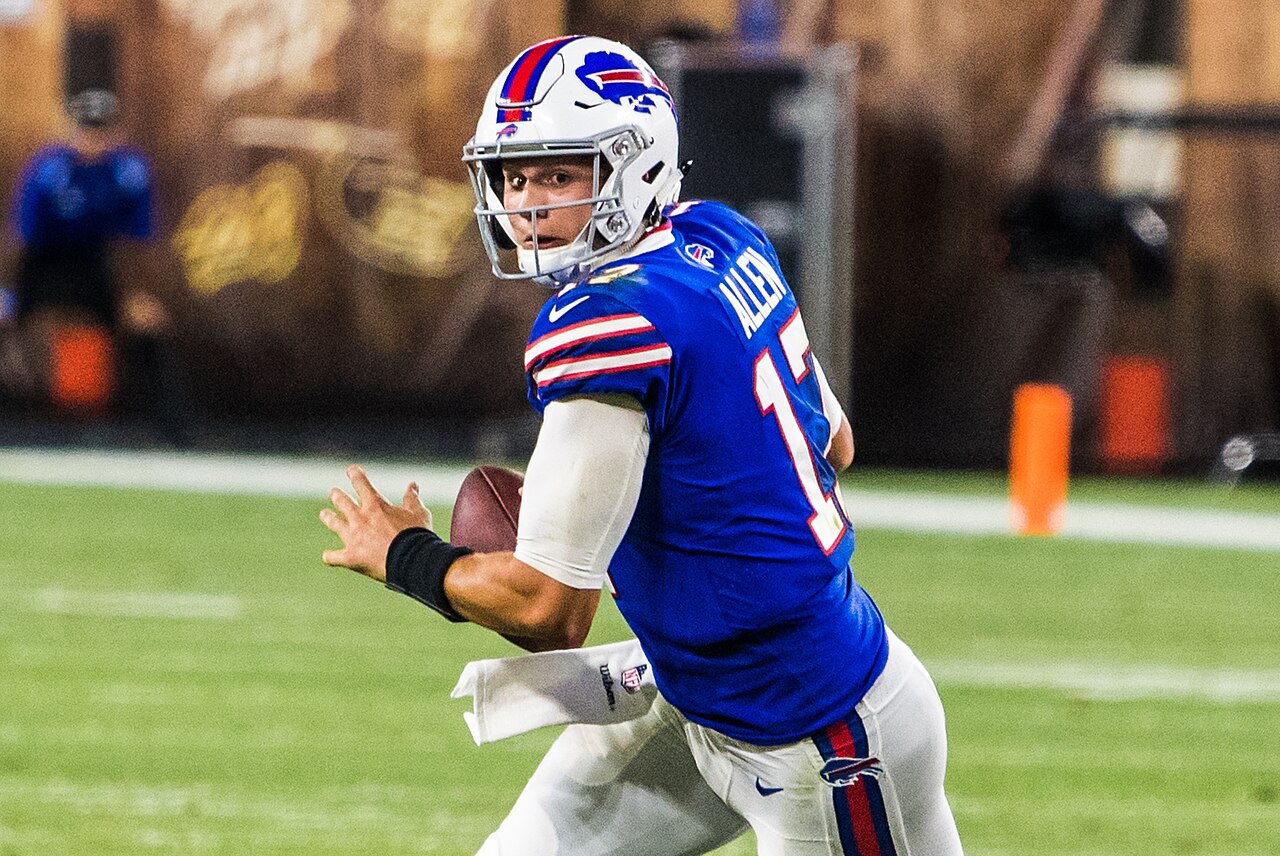 Josh Allen inaugura o novo estádio dos Bills com cinco touchdowns e volta a carregar Buffalo