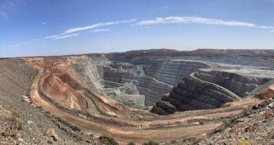 The Super Pit open-cut gold mine in Kalgoorlie, Western Australia, operated by Northern Star Resources