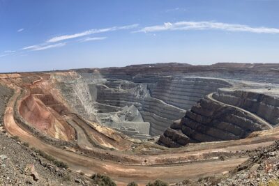 The Super Pit open-cut gold mine in Kalgoorlie, Western Australia, operated by Northern Star Resources