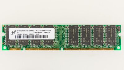 Micron Technology branded SDRAM memory module