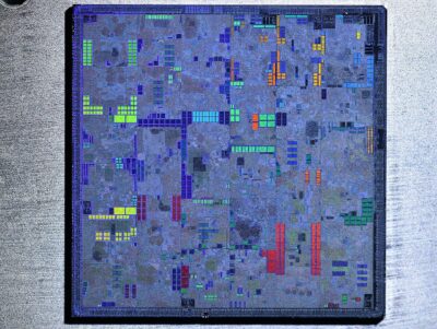 Nvidia GPU chip — Martijn Boer / Public domain, via Wikimedia Commons