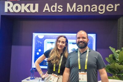 Roku Ads Manager booth at MAU Vegas 2026