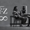 JAY-Z and Rick Rubin seated at a mixing console in the HBO documentary series JAŸ-Z in 8