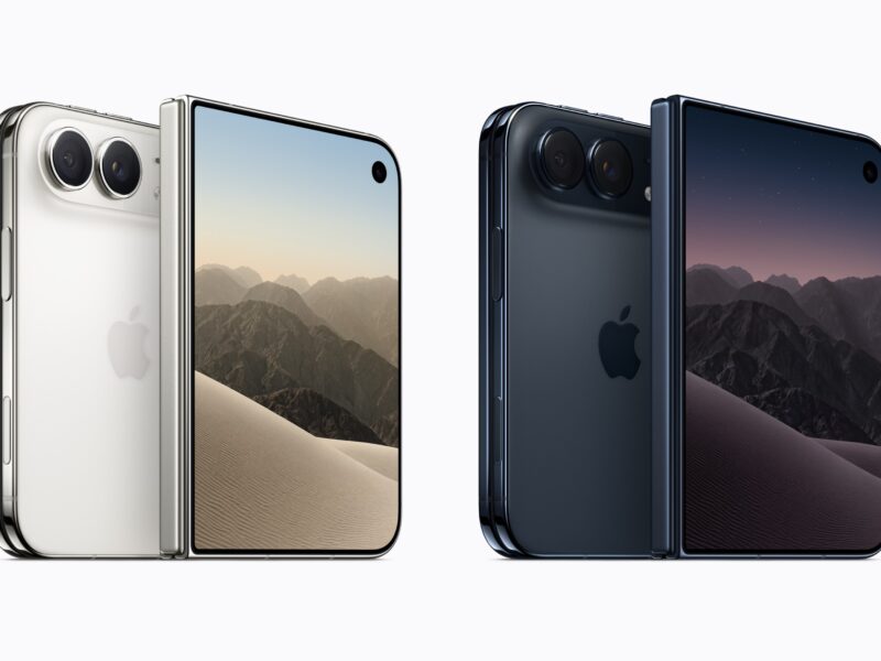 アップルのiPhone Duo、折りたたみのためFace IDを廃止——価格は1,999ドル