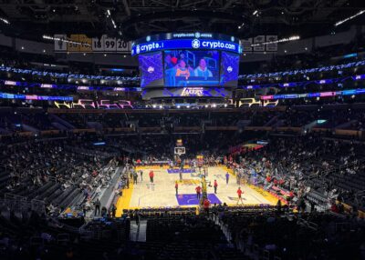 Crypto.com Arena, home of the Los Angeles Lakers