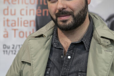 Italian film director Edoardo De Angelis