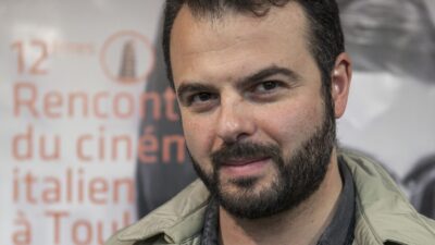 Italian film director Edoardo De Angelis