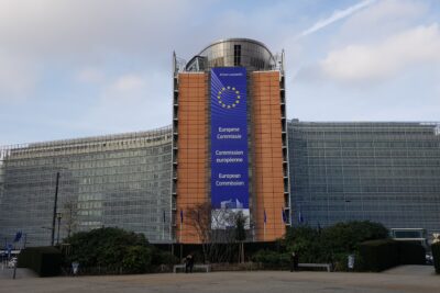 The Berlaymont building, headquarters of the European Commission in Brussels