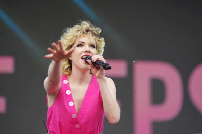 Carly Rae Jepsen performing live