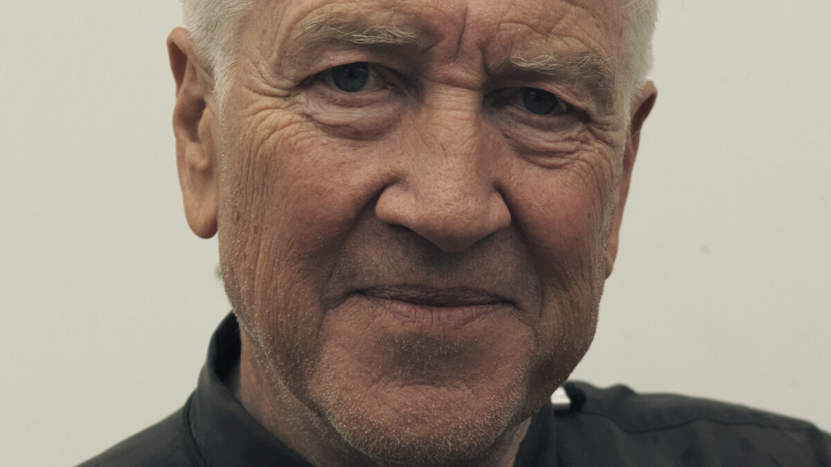David Lynch close-up portrait, 2016