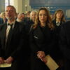 The Wright family in mourning at the patriarch's funeral in I, Jack Wright