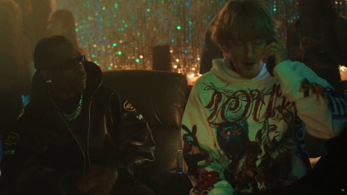 Owen Wilson pierde a su hijo en Rolling Loud en una comedia real con Travis Scott