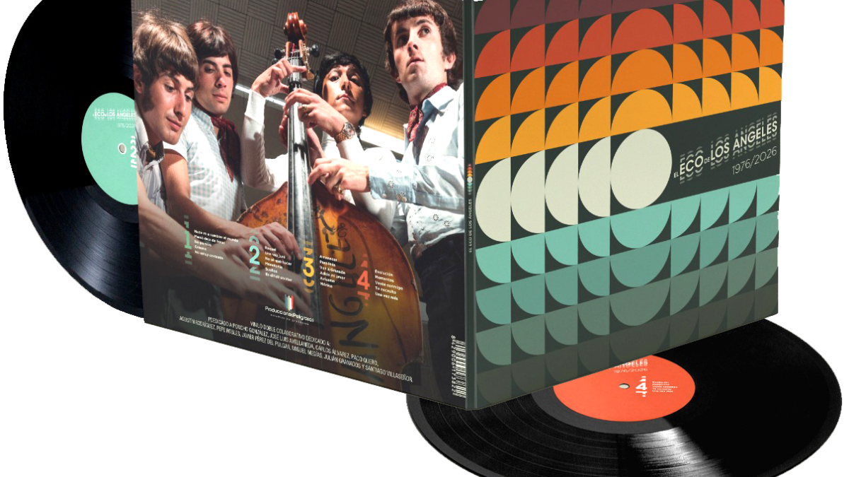 Double vinyl edition of the album El eco de Los Angeles 1976-2026
