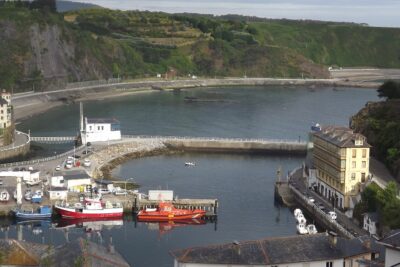 Puerto de Luarca, sede del Festival de Blues de Asturias