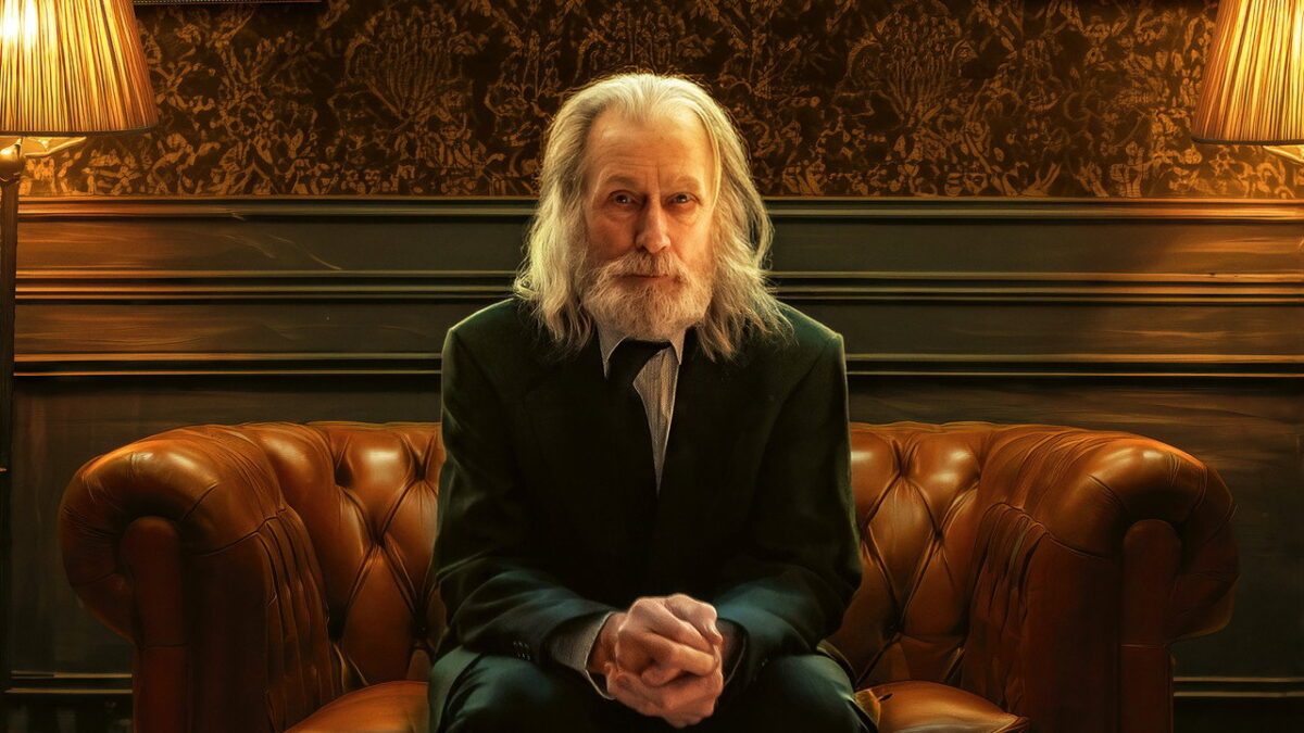 Bill Nighy as reclusive novelist Andrew Dyer in the drama & Sons