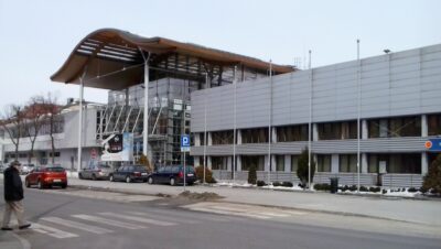 Exterior of MTP Poznań, venue of Game Industry Conference 2026