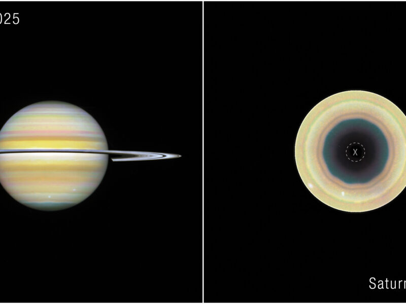 土星南極に現れた十角形の嵐 — 長年隠れ、今も成長している