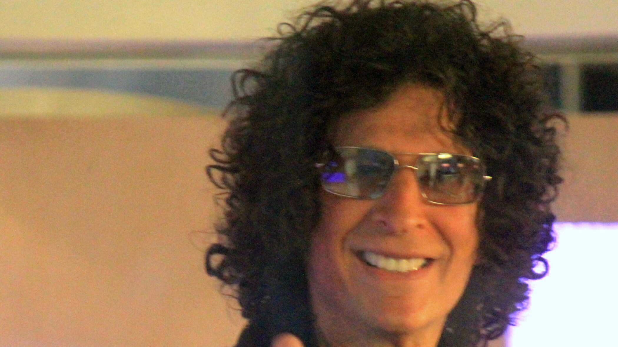 Howard Stern giving a thumbs up