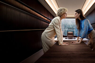 Collision on HBO Max: a daughter returns for her father’s empire — her mother already runs it
