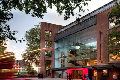 Exterior view of Sadlers Wells Theatre in London, venue for the 2027 kabuki performances