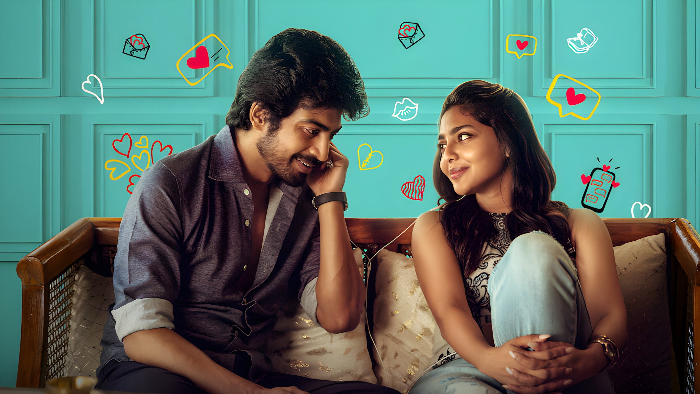 #Amor na Netflix: Aishwarya Lekshmi e Arjun Das viram rivais de apps de namoro