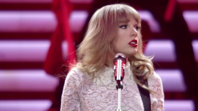 Official music video thumbnail for Taylor Swift's Red single