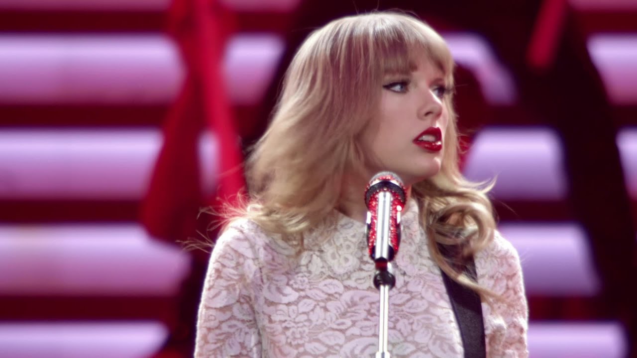 Official music video thumbnail for Taylor Swift's Red single