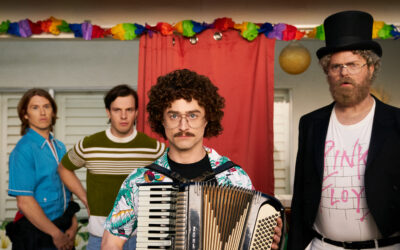 Daniel Radcliffe som Weird Al och Cary Grant i Hitchcock saetter praegel paa ARD Plus oktober
