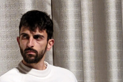 Yuval Abraham, co-director of 'NAZA', at the Berlin Film Festival in 2024